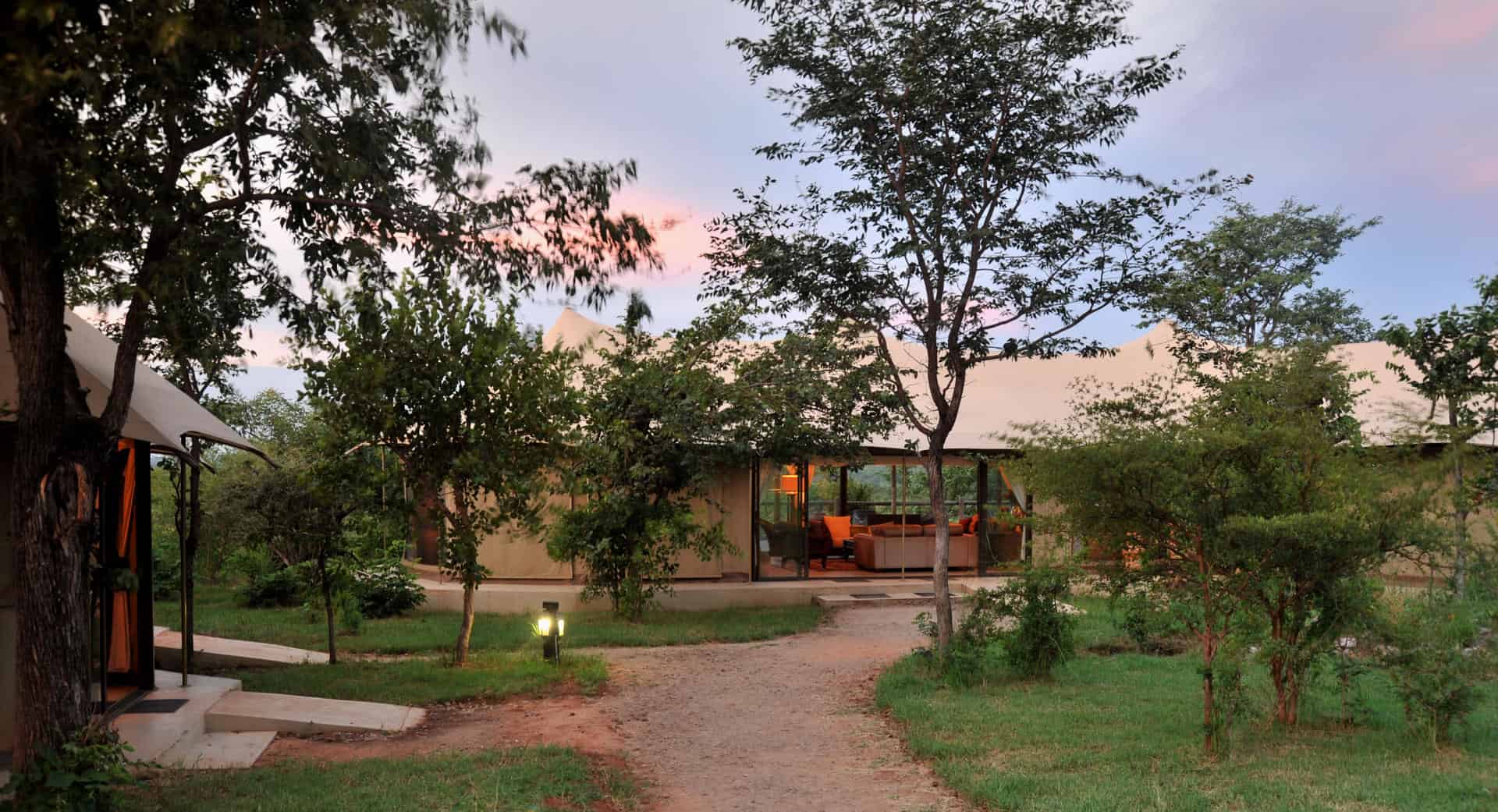 Entrance at The Elephant Camp, Victoria Falls (Zimbabwe)